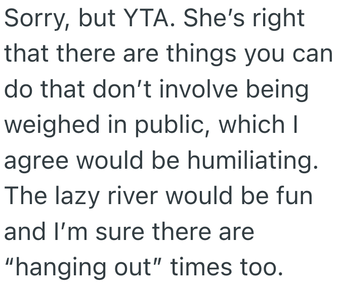 Screenshot 2025 07 08 at 8.41.05 PM Bridesmaid Wants To Decline A Bachelorette Invitation To A Waterpark Because Of Her Weight, But The Bride Really Wants Her To Go